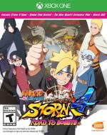 Naruto Shippuden: Ultimate Ninja Storm 4 - Road to Boruto Box Art Front